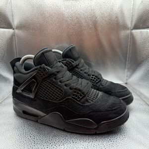 Size 6.5 Jordan 4 Retro Olivia Kim No Cover Black Womens Sneakers CK2925-001